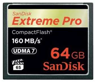 Карта памяти Compact Flash Card 64Gb Sandisk SDCFXPS-064G-X46 203066219