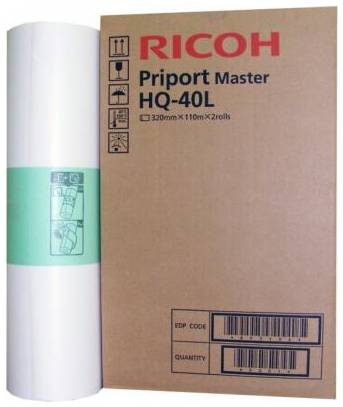 Мастер-плёнка Ricoh A3 RICOH PRIPORT MASTER HQ40L для Priport JP4500/ DX4542 4545 893196