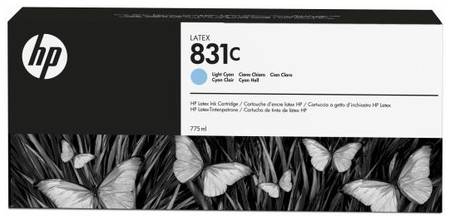 Картридж HP CZ698A для Latex 310 / 330 / 360 голубой