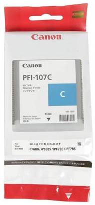 Картридж Canon PFI-107 C для iPF680/685/780/785 голубой 6706B001 203079679