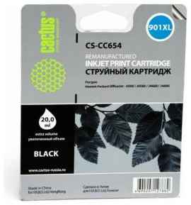 Картридж Cactus CS-CC654 №901XL для HP OfficeJet 4500/J4580/J4660/J4680