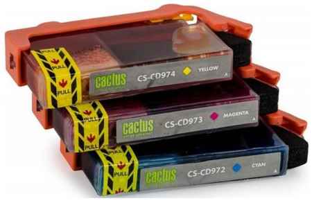 Комплект картриджей Cactus СS-CD972/3/4 №920XL СS-CD972/3/4 для HP Officejet 6000/6500/7000/7500 цветной 203080154