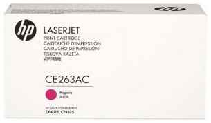 Картридж HP CE263AC для Color LaserJet CP4025/4525 пурпурный