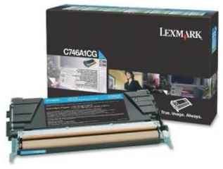 Картридж Lexmark C746A1CG для C746/C748 голубой 203086778