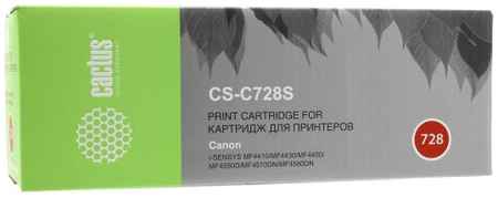 Тонер-Картридж Cactus CS-C728S для CANON i-SENSYS MF4410 MF4430 MF4450 MF4550D черный 2100 стр 203088633