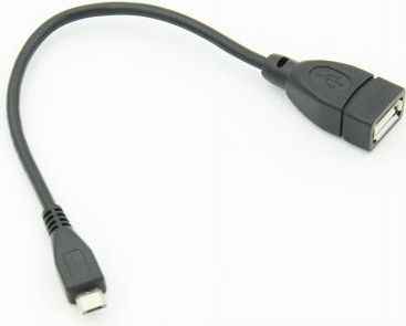 Кабель USB OTG USB(f)-microUSB 0.2м CU280 833941 Gembird