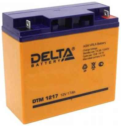 Батарея Delta DTM 1217 17A/hs 12W