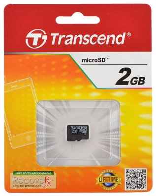 Карта памяти Micro SD 2Gb Transcend TS2GUSDC ОЕМ 203116368