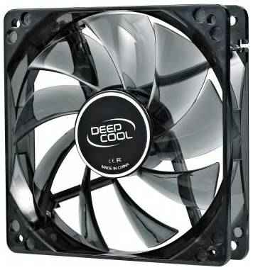 Вентилятор Deepcool WIND BLADE 120 120x120x25 3pin 27dB 1300rpm 119g голубой LED DP-FLED-WB120 203133994