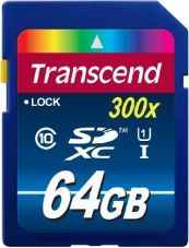 Карта памяти SDXC 64Gb Transcend UHS-I 300x Premium Class10 (TS64GSDU1) 203139610
