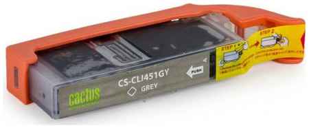 Струйный картридж Cactus CS-CLI451GY серый для Canon MG 6340/5440/IP7240 203150127