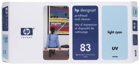Картридж HP C4964A 83 для DesignJet 5500 UV / 5500ps UV / 5000 UV / 5000ps UV голубой