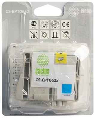 Струйный картридж Cactus CS-EPT0632 для Epson Stylus C67/C87/CX37000