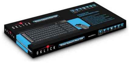 Комплект Oklick 220M USB, Black 203193679