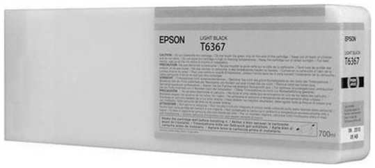 Картридж Epson C13T636700 для Epson Stylus Pro 7900/9900 серый 203199100