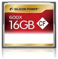 Карта памяти Compact Flash Card 16Gb Silicon Power 600x (SP016GBCFC600V10) 203246667
