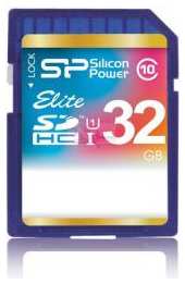 Карта памяти SDHC 32Gb Silicon Power Elite Class 10 (UHS-I SP032GBSDHAU1V10)
