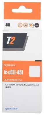 Струйный картридж T2 CCLI-451GY для Canon MG6340 серый 203247895
