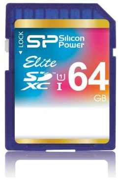 Карта памяти SDXC 64GB Silicon Power Elite UHS-I Class 10 (SP064GBSDXAU1V10) 203249321