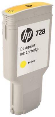 Картридж HP 728 F9K15A для DJ T730 желтый
