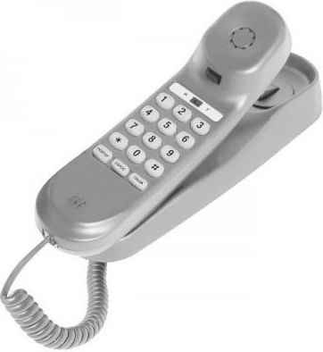 Телефон проводной Texet TX-236 серый