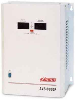 Стабилизатор напряжения Powerman AVS-8000P 8000VA белый (AVS 8000P)