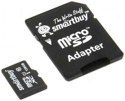Smart Buy Карта памяти Micro SDXC 128GB Class 10 SmartBuy SB128GBSDCL10-01 + адаптер 203322002
