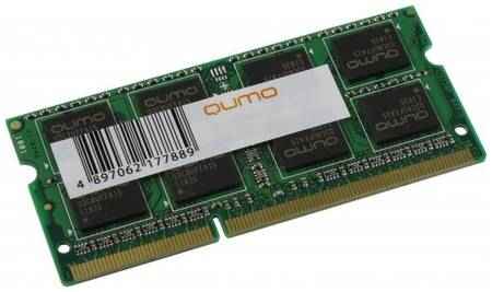 Оперативная память для ноутбука 4Gb (1x4Gb) PC3-10600 1333MHz DDR3 DIMM CL9 QUMO QUM3S-4G1333K9R/C9