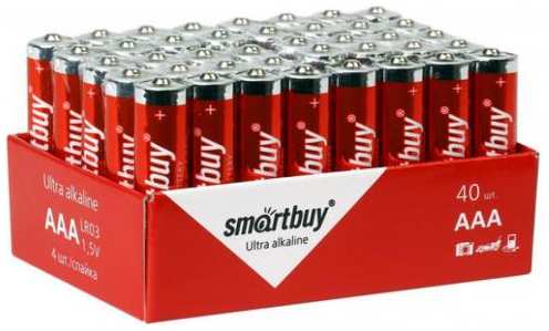 Smart Buy Батарейки Smartbuy SBBA-3A40S AAA 40 шт