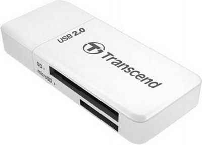 Картридер внешний Transcend TS-RDF5W USB3.0 SDHC / SDXC / microSDHC / microSDXC белый