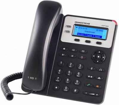 Телефон IP Grandstream GXP1625 2 линии 2 SIP-аккаунта 2x10/100Mbps LCD PoE