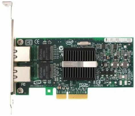 Сетевой адаптер Intel EXPI9402PT PRO/1000 PT Dual Port Server Adapter PCI Express Intel I/OAT OEM 203366257