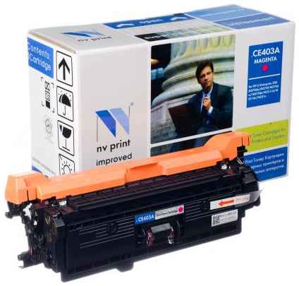 Картридж NV-Print CE403A для HP CLJ Color M551/M551n/M551dn/M551xh5 пурпурный 6000стр 203373865