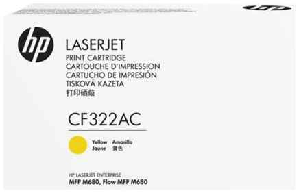 Картридж HP 653A CF322AC для MFP M680 желтый 203382408