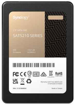 SSD жесткий диск SATA 2.5 480GB 6GB/S SAT5210-480G SYNOLOGY 2034000787
