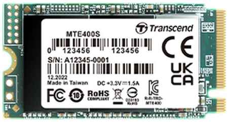 Твердотельный накопитель SSD M.2 512 Gb Transcend MTE400S Read 2000Mb/s Write 900Mb/s 3D NAND TS512GMTE400S