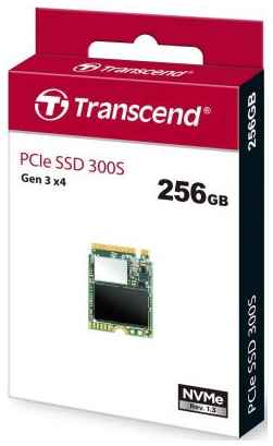Твердотельный накопитель SSD M.2 2230 Transcend 256GB MTE300S (PCI-E 3.0 x4, up to 2000/950Mbs, 3D NAND, 100TBW, NVMe 1.3, 22х30