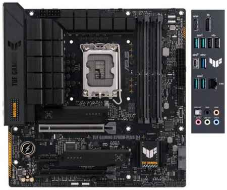 Материнская плата ASUS TUF GAMING B760M-PLUS D4 Socket 1700 B760 4xDDR4 2xPCI-E 16x 1xPCI-E 1x 4xSATA III mATX Retail