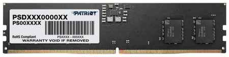 Оперативная память для ноутбука 16Gb (1x16Gb) PC5-44800 5600MHz DDR5 DIMM CL46 Patriot Signature PSD516G560081S 2034002751