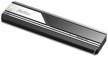 Накопитель SSD Netac USB-C 2Tb NT01ZX10-002T-32BK ZX10 2.5 черный 2034005591