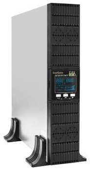 Exegate EX293048RUS ИБП On-line ExeGate PowerExpert ULS-1000.LCD.AVR.1SH.2C13.USB.RS232.SNMP.2U<1000VA/1000W, On-Line, PF=1, LCD, 1*Schuko+2*C13 2034005792