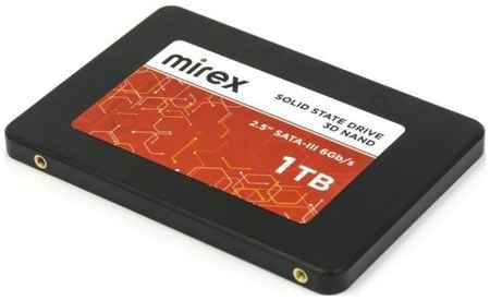 Твердотельный диск 1TB Mirex, 2.5, SATA III, [R/W - 530/430 MB/s] 3D-NAND TLC