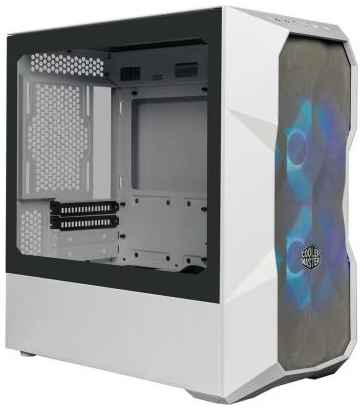 Корпус без блока питания/ Cooler Master MasterCase TD300 Mesh, USB3.0x2, 2x120ARGBFans, mATX, w/o PSU