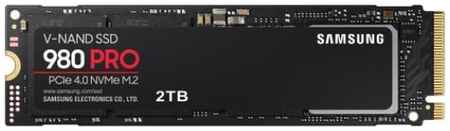 Твердотельный накопитель SSD M.2 2 Tb Samsung 990 PRO Read 7450Mb/s Write 6900Mb/s 3D V-NAND MZ-V9P2T0BW