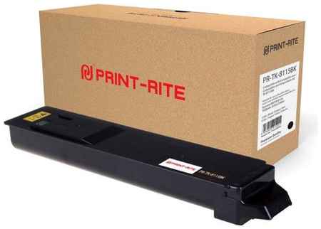 Картридж Print-Rite PR-TK-8115BK для Mita Ecosys M8124cidn/M8130cidn 12000стр Черный 2034012203
