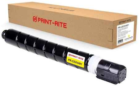 Картридж Print-Rite PR-CEXV49Y для IR C3320/C3320i/C3325i/C3330i/C3500/C3520i MFP/C3525i MFP/C3530i MFP 19000стр Желтый 2034012213