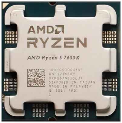 Процессор AMD Ryzen 5 7600X 4700 Мгц AMD AM5 OEM 2034012263