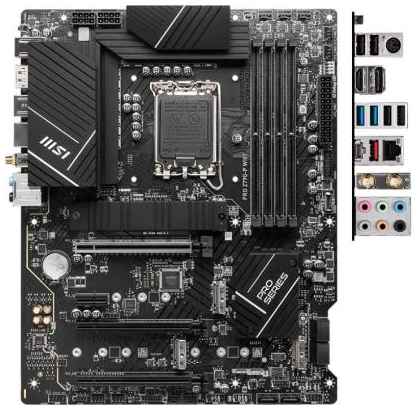 Материнская плата MSI PRO Z790-P WIFI Socket 1700 Z790 4xDDR5 3xPCI-E 16x 1xPCI-E 1x 6xSATA III ATX Retail