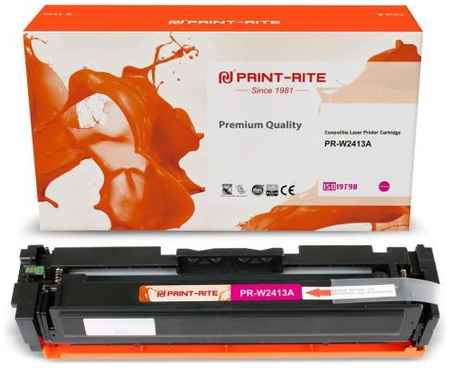 Картридж Print-Rite PR-W2413A для Color LJ Pro M155/MFP M182nw/M183fw 850стр Пурпурный 2034012643