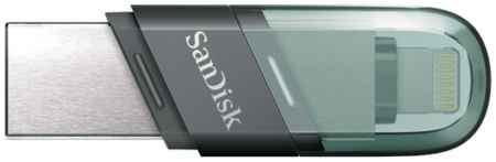 Флеш накопитель 64GB SanDisk iXpand Flip USB3.1/Lightning Mint Green 2034012660